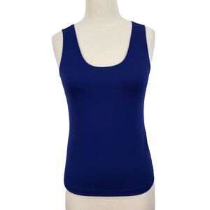 Chico's Tank Top Cami Size 1 Womens M Nylon Spandex Sleeveless Stretch Layering